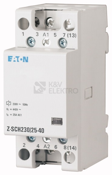 Instalační stykač EATON Z-SCH24/25-22 24V AC 248850