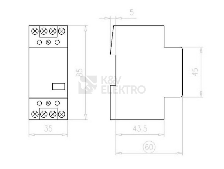 Obrázek produktu Instalační stykač EATON Z-SCH24/25-22 24V AC 248850 1