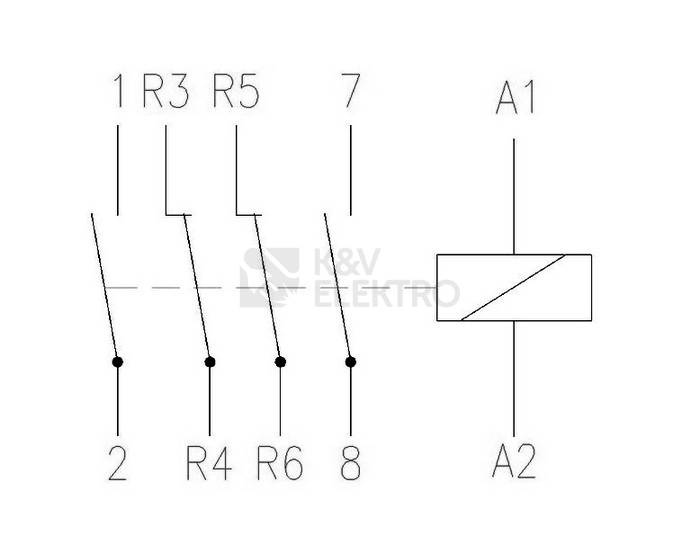 Obrázek produktu Instalační stykač EATON Z-SCH24/25-22 24V AC 248850 2