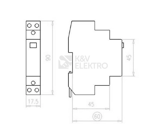 Obrázek produktu Impulzní relé EATON Z-S48/S 265534 1