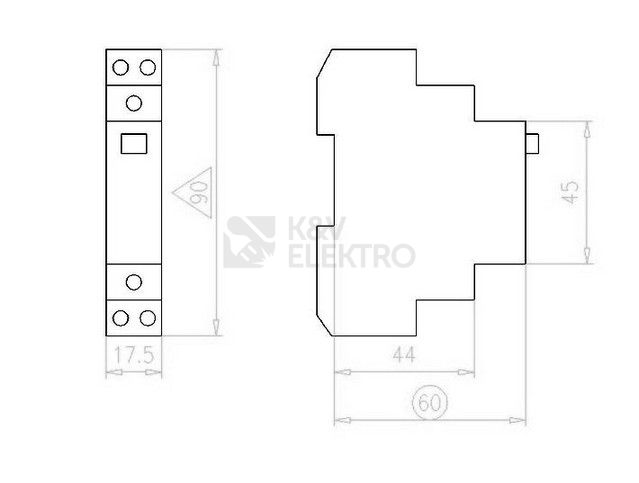 Obrázek produktu Modulové tlačítko EATON Z-PU/SS 2NO 16A 276292 1