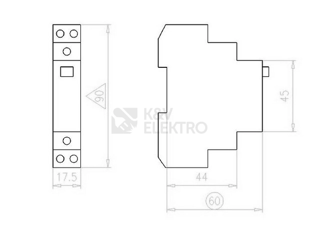 Obrázek produktu Modulové tlačítko EATON Z-PU/SS 2NO 16A 276292 1