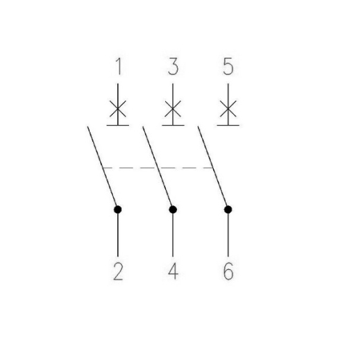 Instalační vypínač EATON ZP-A63/3 3P 63A 284908