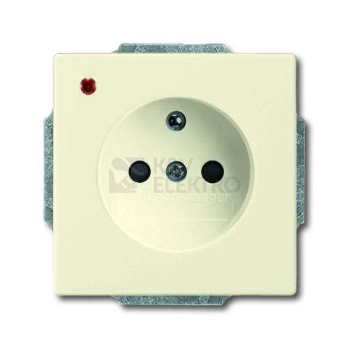 ABB Solo,Solo Carat zásuvka s přepěťovou ochranou slonová kost 5599B-A0235782