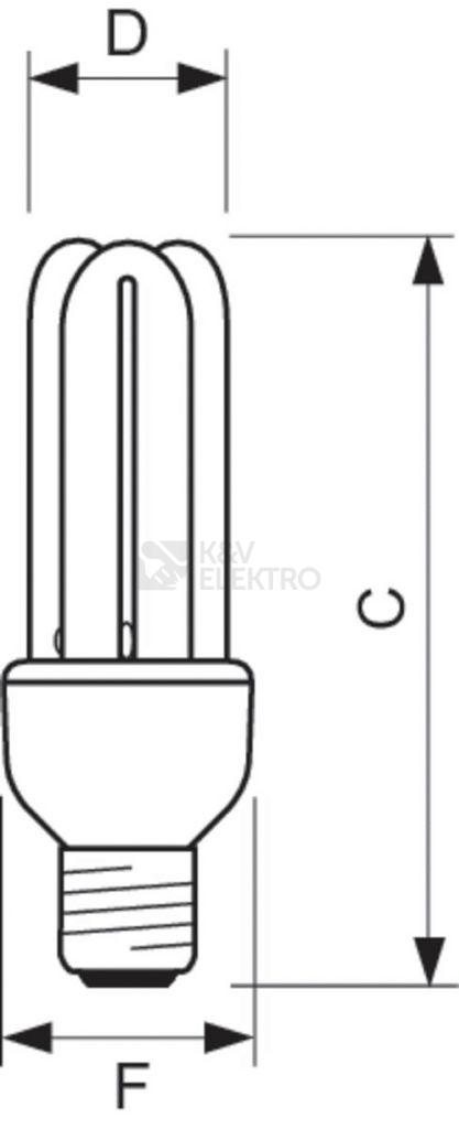 Obrázek produktu Úsporná žárovka Philips GENIE 8W 827 WW E27 230-240V teplá bílá 2700K 2
