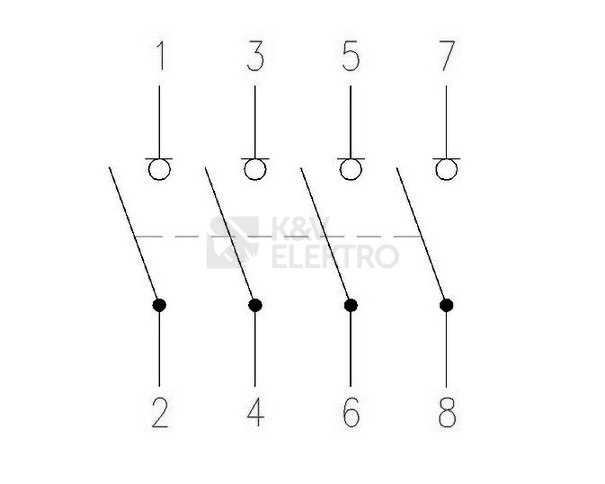 Obrázek produktu Instalační vypínač EATON IS-63/4 63A 276277 2