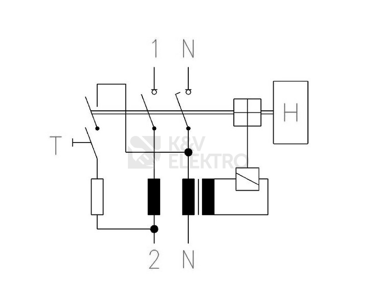 Obrázek produktu Proudový chránič EATON PF6-40/2/03 40A 300mA AC 286498 2