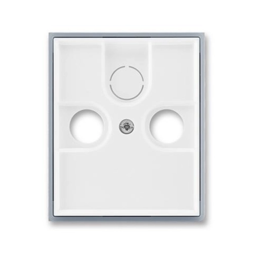 ABB Element kryt zásuvky televizní bílá/ledová šedá 5011E-A00300 04
