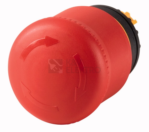 Obrázek produktu Ovládací hlavice nouzového zastavení otočná červená EATON M22-PVT /263467/ 0