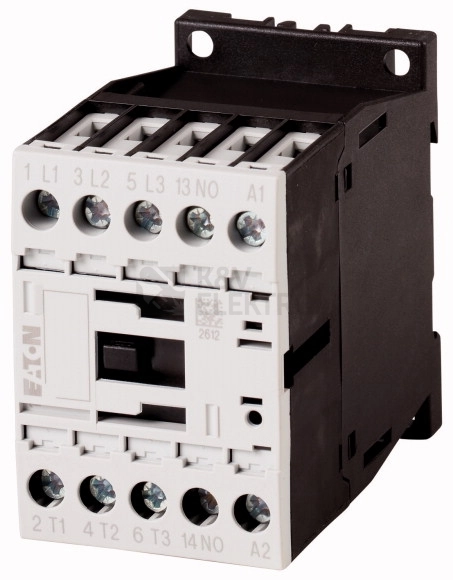 Obrázek produktu Stykač DILM12-10 12A AC-3 22A AC-1 1Z 24V EATON DILM12-10(24V50/60HZ) 276834 0