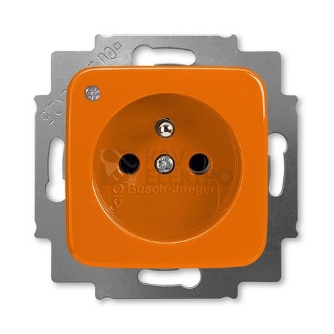 Obrázek produktu  ABB Reflex zásuvka oranžová 5588B-A2349P se signalizací provozního stavu 0