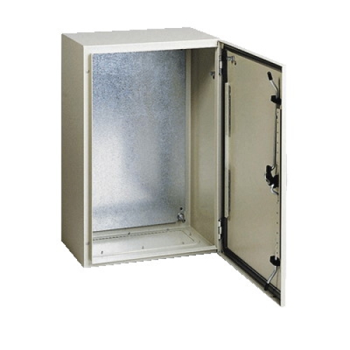 Skříň oceloplechová Schneider Electric Spacial S3D s montážním panelem V300xŠ300xH150 IP66 NSYS3D3315P