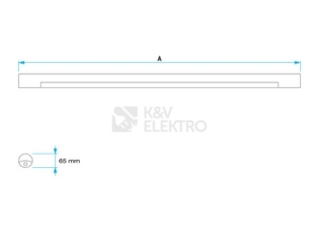 Obrázek produktu Zářivkové svítidlo Trevos RPK 136 E 1x36W bílé 13025 1