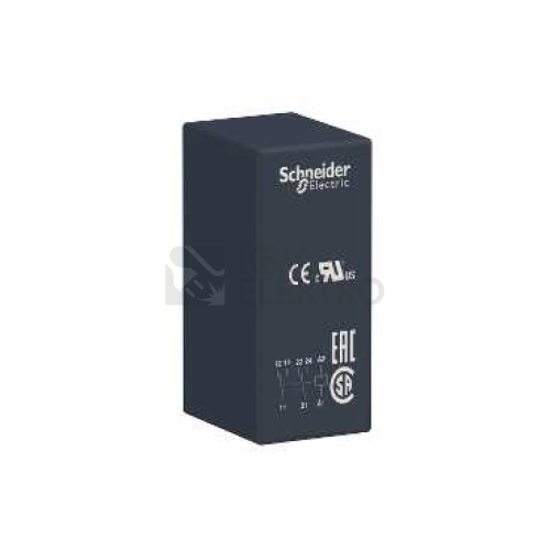Spínací relé paticové Schneider Electric Zelio 2P (dvouřadé) 230VAC/8A RSB2A080P7