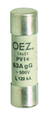 Obrázek produktu Pojistka válcová OEZ PV14 50A gG 0