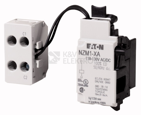 Obrázek produktu Napěťová spoušť EATON NZM1-XA208-250AC/DC 259726 0