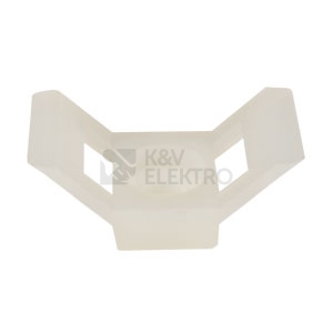 Obrázek produktu  Příchytka stahovacího pásku přírodní KSD-3015 (HC-4) 100ks 0