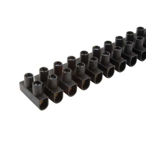 Levně Svorkovnice lámací EKL 2 12x2,5-10mm2, černá (čokoláda) 1001050