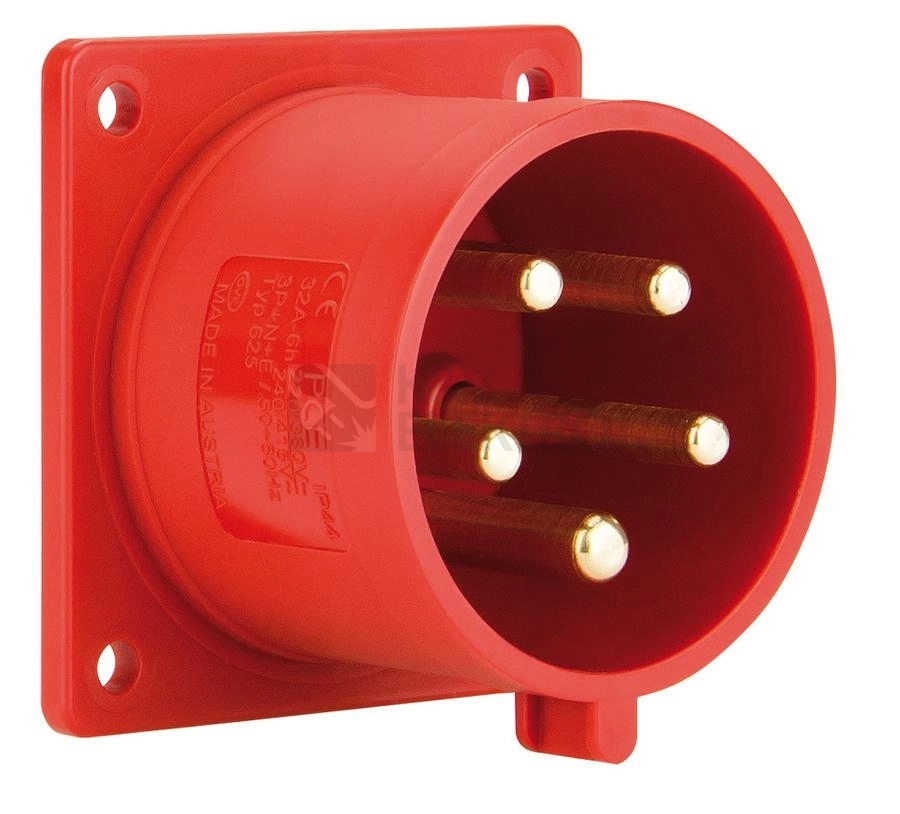 Obrázek produktu Přívodka vestavná PCE 625-6 32A/5P/400V IP44 0