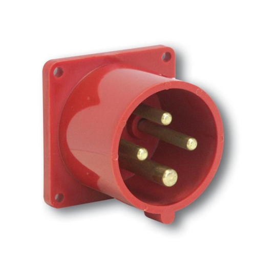 Přívodka vestavná PCE 614-6 16A/4P/400V IP44
