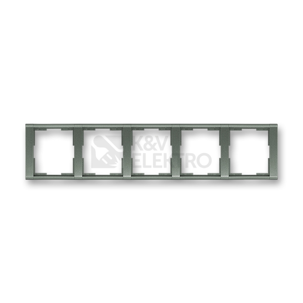 Obrázek produktu ABB Time pětirámeček antracitová 3901F-A00150 34 vodorovný 0
