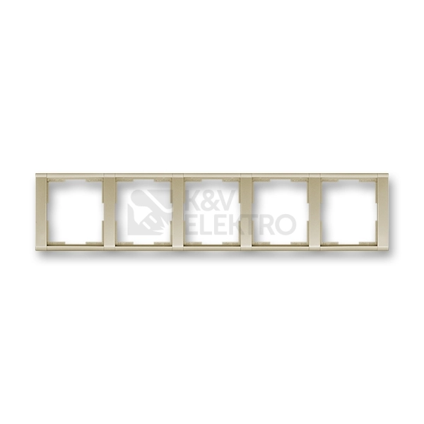 Obrázek produktu ABB Time pětirámeček šampaňská 3901F-A00150 33 vodorovný 0
