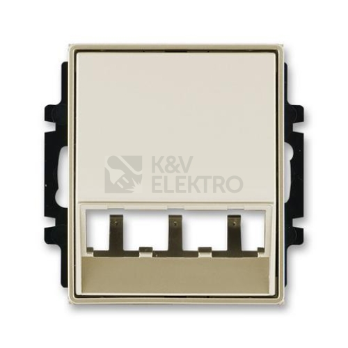  ABB Time, Time Arbo kryt LED osvětlení nebo datové zásuvky šampaňská 5014E-A00400 33 pro Panduit Mini-Com