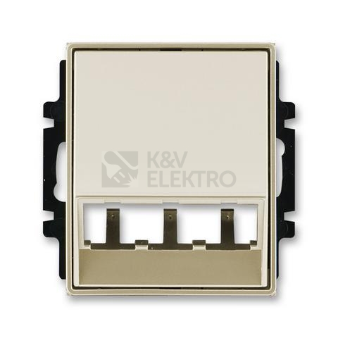 Obrázek produktu  ABB Time, Time Arbo kryt LED osvětlení nebo datové zásuvky šampaňská 5014E-A00400 33 pro Panduit Mini-Com 0