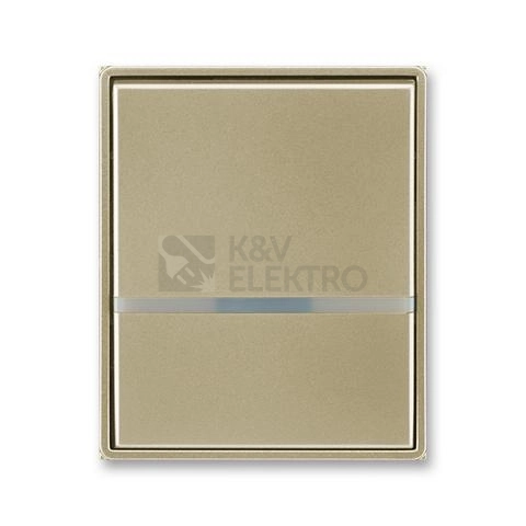 Obrázek produktu ABB Time,Time Arbo kryt vypínače šampaňská 3558E-A00653 33 s průzorem 0