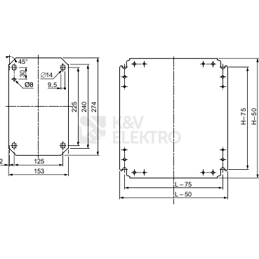 Obrázek produktu Schneider Electric Spacial S3D plný montážní panel 400x300 NSYMM43 0