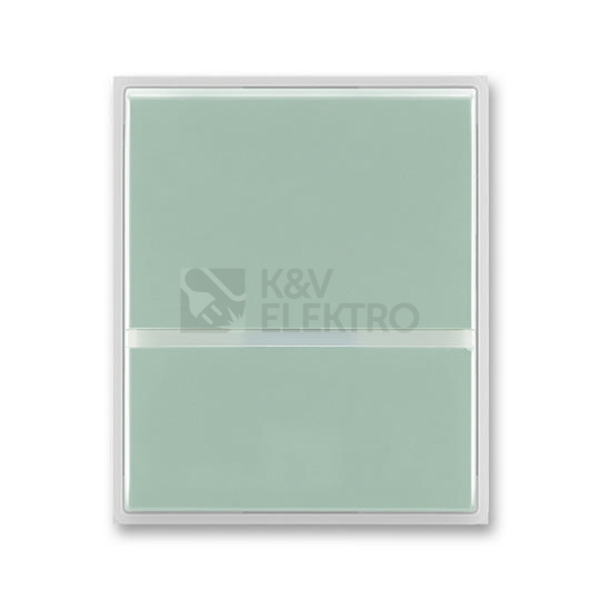 Obrázek produktu ABB Element kryt vypínače agáve/ledová bílá 3558E-A00653 22 s průzorem 0