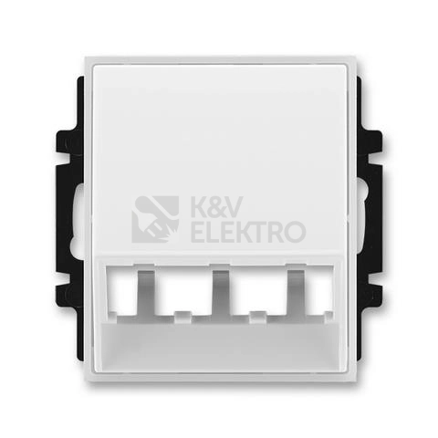 Obrázek produktu ABB Element,Time kryt LED osvětlení nebo datové zásuvky bílá/ledová bílá 5014E-A00400 01 pro Panduit Mini-Com 0