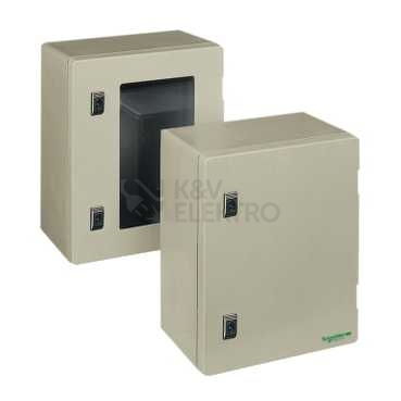 Obrázek produktu Skříň plastová Schneider Electric Thalassa 308x250x160 IP66 NSYPLM3025G 0