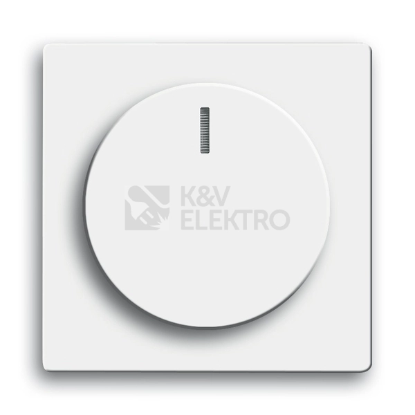 Obrázek produktu ABB kryt stmívače studio bílá 2CKA006599A2953 Future Linear, Solo,Solo Carat, Busch-axcent 6599-0-2953 (6540-84-102) 0