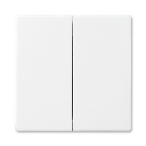 ABB kryt vypínače dělený studio bílá 3559B-A0065284 Future Linear, Solo,Solo Carat, Busch-axcent