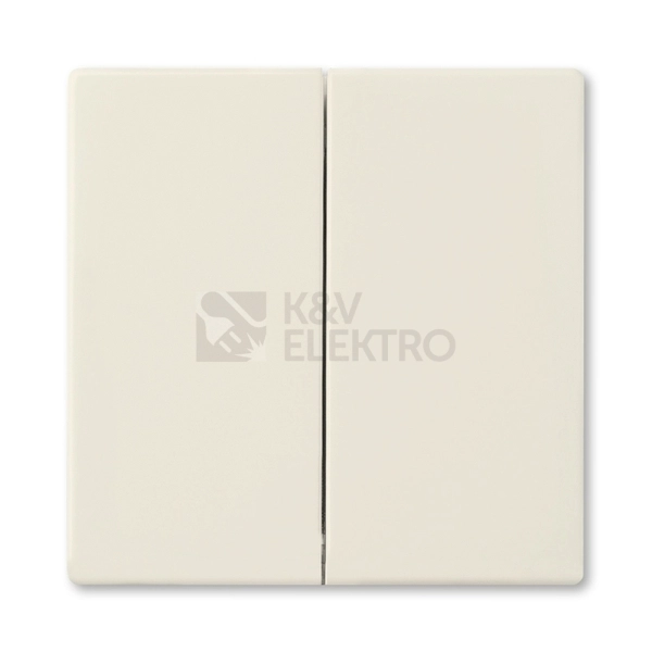 Obrázek produktu ABB kryt vypínače dělený slonová kost 3559B-A0065282 Future Linear, Solo,Solo Carat 0