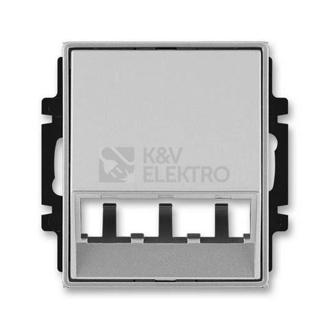 Obrázek produktu ABB Time, Time Arbo kryt LED osvětlení nebo datové zásuvky titanová 5014E-A00400 08 pro Panduit Mini-Com 0