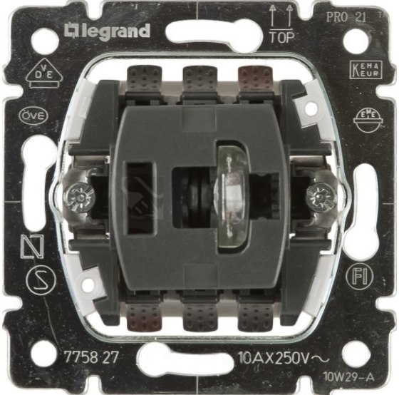 Obrázek produktu Legrand Galea Life vypínač s orientační doutnavkou 775827 0