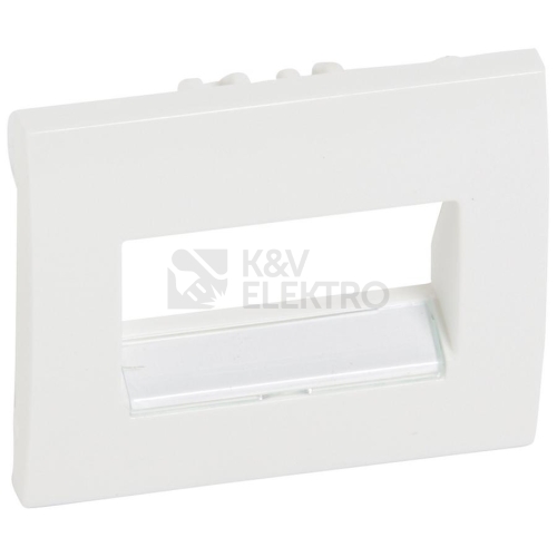 Legrand Galea Life kryt zásuvky RJ45 bílá 777075