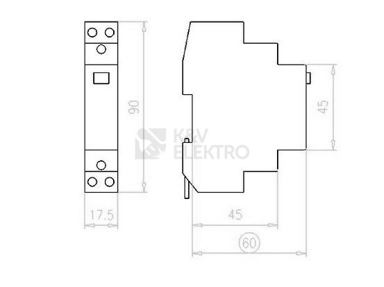 Obrázek produktu  Impulzní relé EATON Z-SC230/S s centrální funkcí 265299 1