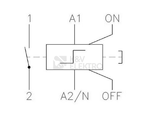 Obrázek produktu  Impulzní relé EATON Z-SC230/S s centrální funkcí 265299 2