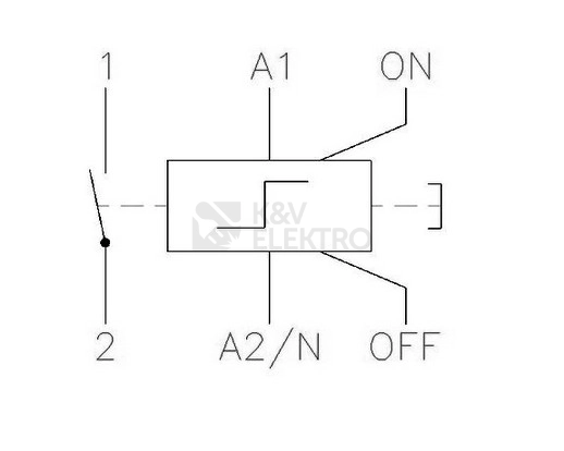 Obrázek produktu Impulzní relé EATON Z-SC230/S s centrální funkcí 265299 2