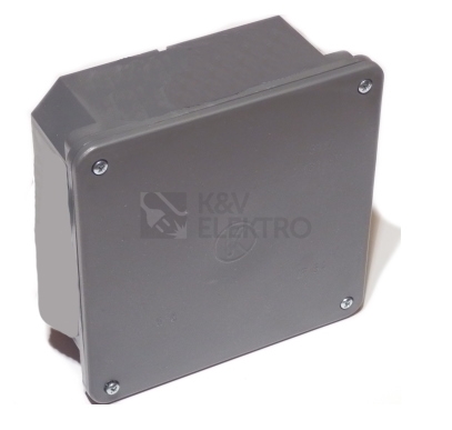 Obrázek produktu  Krabice KOPOS 8112 LA 117x117x58mm IP54 tmavě šedá 0