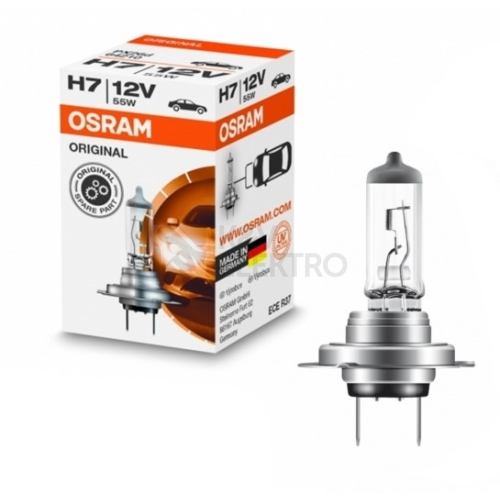 Autožárovka OSRAM H7 64210 55W 12V PX26D s homologací