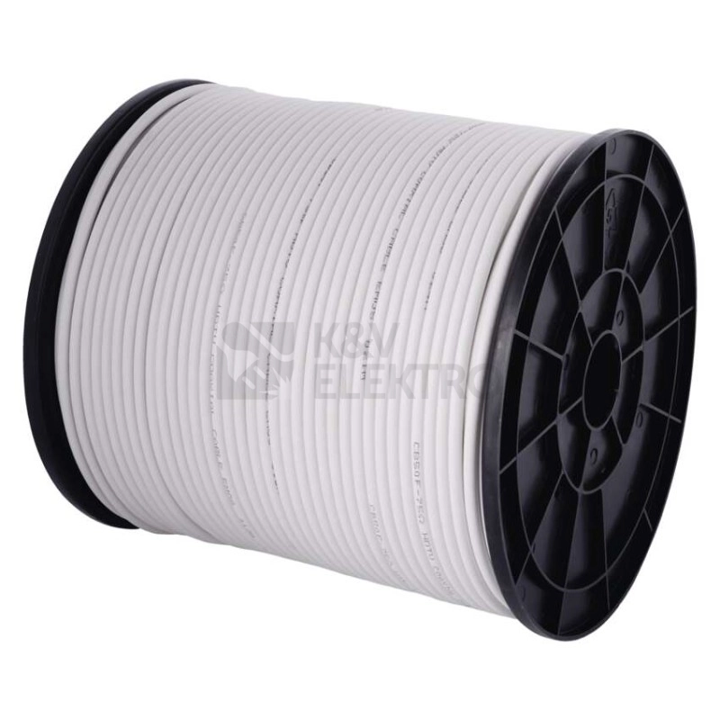 Obrázek produktu Koaxiální kabel bílý CB50F EMOS S5231S metráž 1