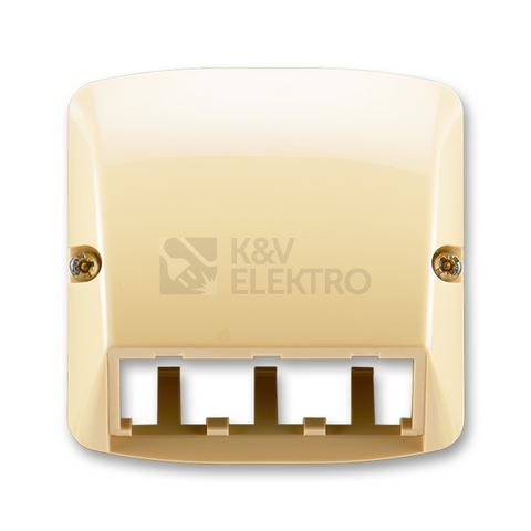 Obrázek produktu ABB Tango kryt datové zásuvky béžová 5014A-A00410 D pro Panduit Mini-Com 0