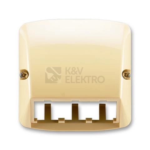 Obrázek produktu ABB Tango kryt datové zásuvky béžová 5014A-A00410 D pro Panduit Mini-Com 0