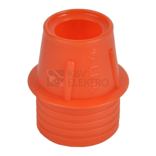 Koncovka pro trubku KOPOS BK 20 AA 20mm oranžová