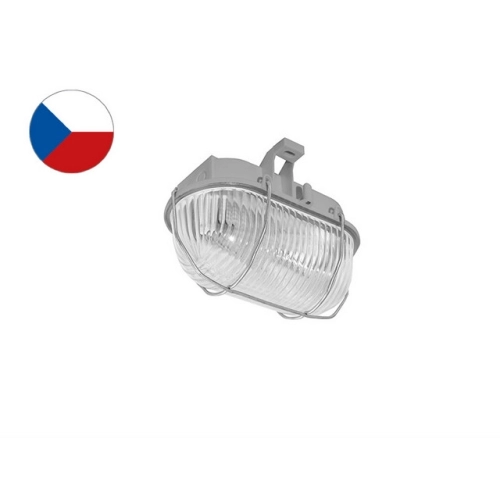 Svítidlo Panlux OVAL SOK-60/S 60W E27 šedá IP44 (obrázek 3)
