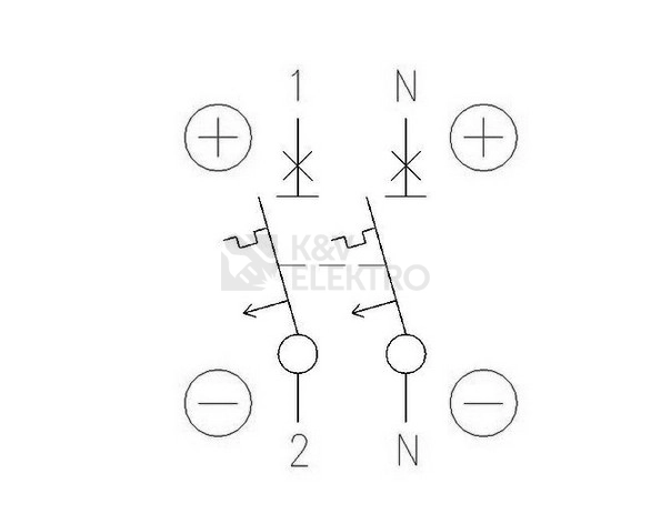 Obrázek produktu Jistič EATON PL7-10/2/C-DC 10A PL7-C10/2-DC 264900 2